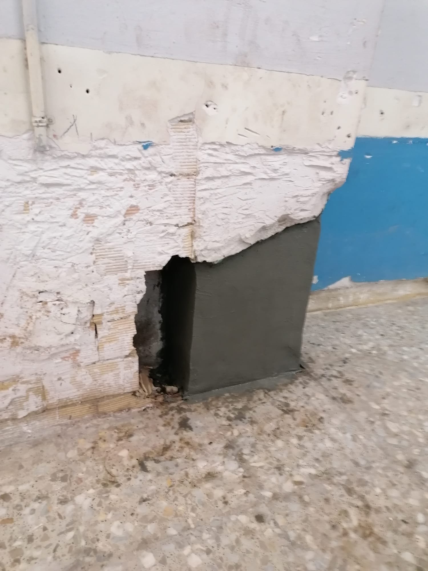 Reparacion de pilares en comunidad de propietarios en valencia