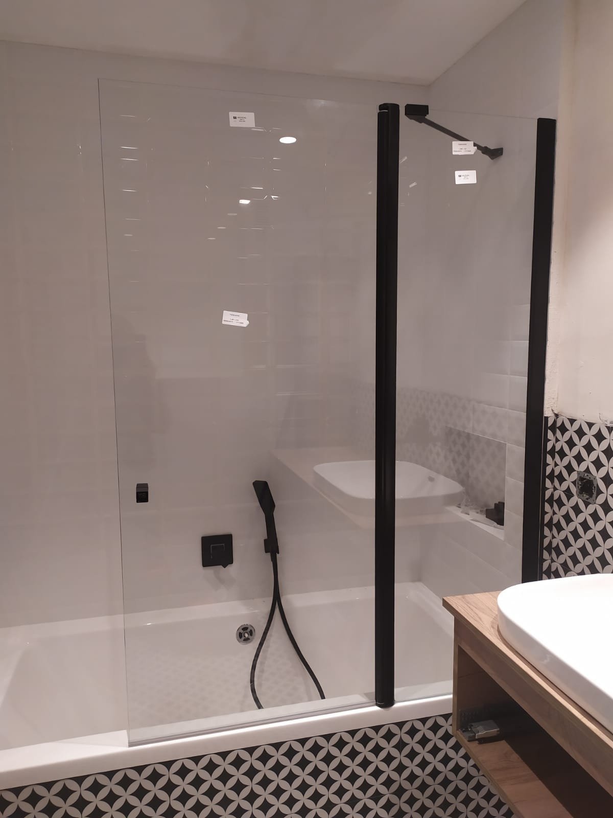 Mampara de ducha a medida