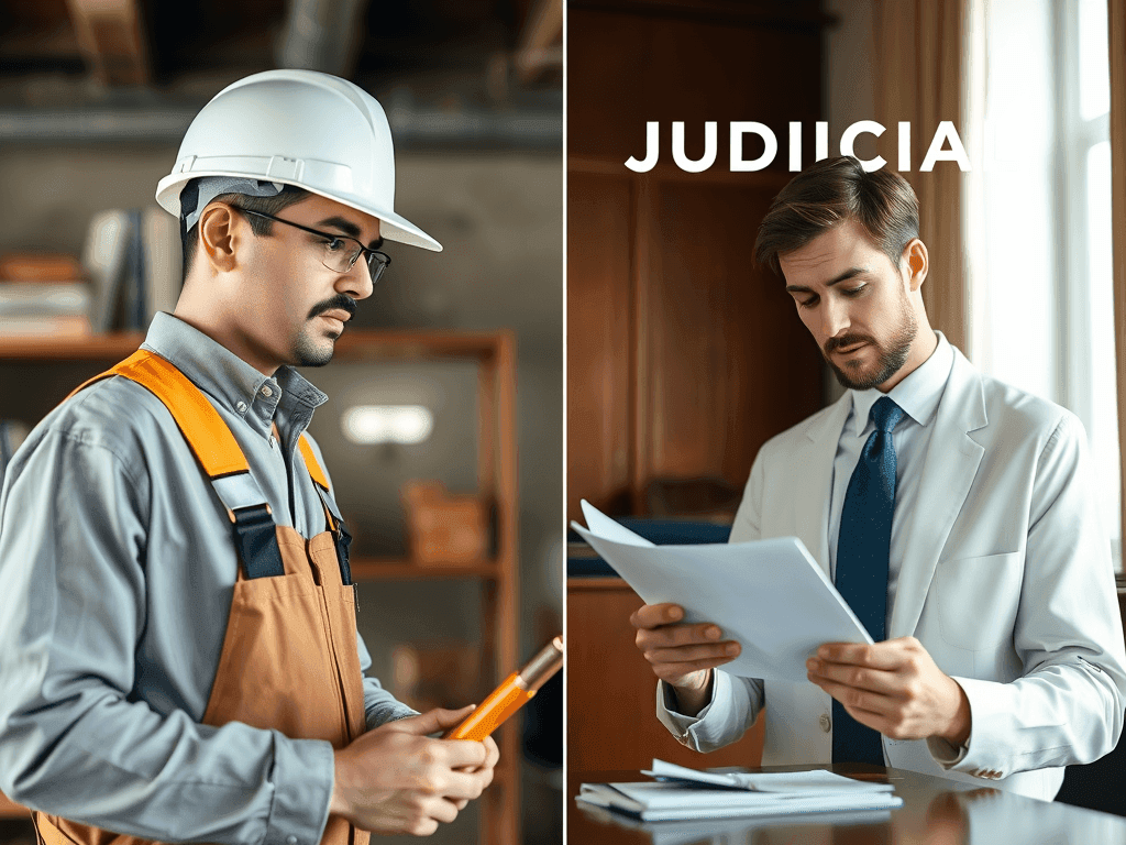Diferencias entre un Perito Técnico y un Perito Judicial en el Sector Inmobiliario y Construcción – Perito Judicial de la construcción